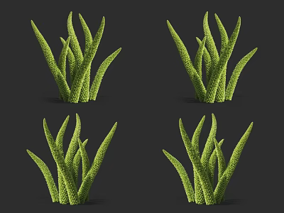 modern asparagus 3d model