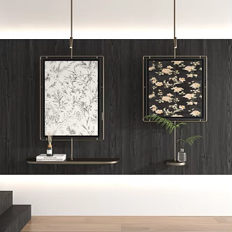 decorative painting 3d model