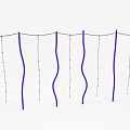 Sports Equipment Purple Climbing Frame Featuring Curved Supports Horizontal And Vertical Ropes
