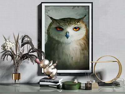 Modern ornaments combination jewelry combination 3d model