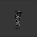 Modern Robot Transformers Gundam Warrior Gundam Mecha Warrior 3d model
