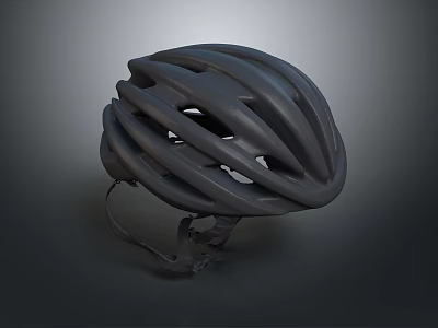 Modern Sports Helmet Featuring Ventilated Structure Streamlined Design And Lightweight Material 3d model