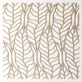 Wooden Room Dividers With Carved Leaf And Branch Patterns For Interior Decor