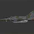 Camouflage Military Fighter Jet Model With Aerospace Design Details Cockpit And Wings