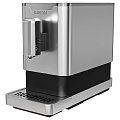 Modern Silver Stainless Steel Kitchen Appliance with Water Dispenser and Drip Tray for Home Kitchen Use