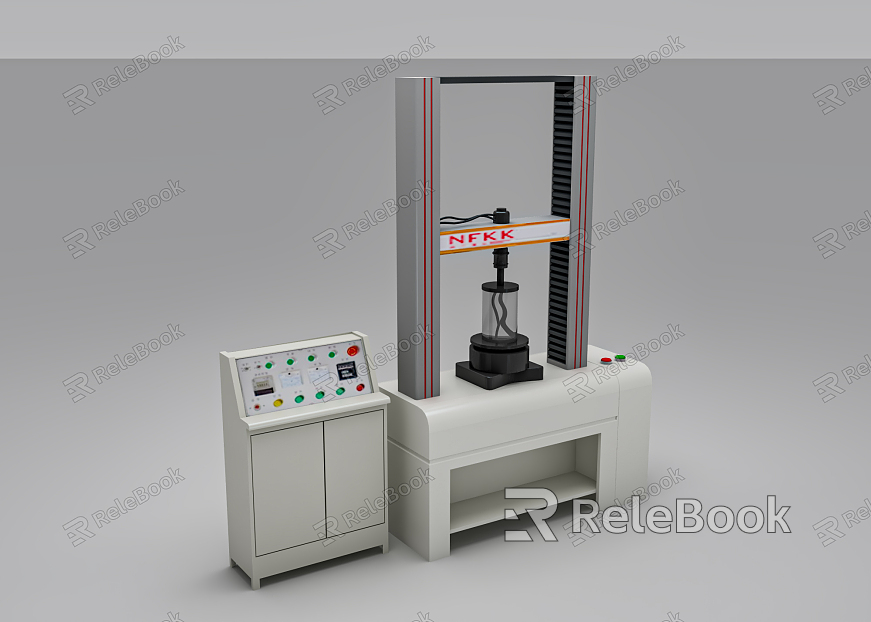 Modern universal material testing machine model