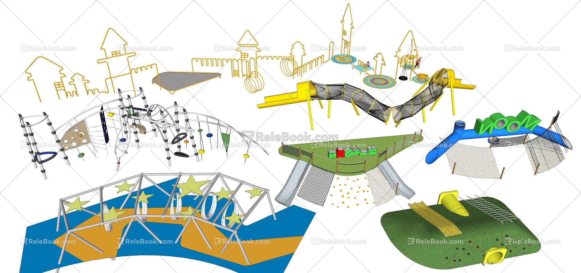 Modern Amusement Equipment Children's Amusement Park Activity Equipment Amusement Equipment model