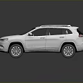 Silver SUV with Panoramic Sunroof Sleek Exterior Modern Design and Alloy Wheels