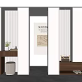 Modern Entryway Shoe Cabinet Interior Design With Wooden Storage And Minimalist Shelves