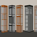 Modern Elevators With Glass Panels And Metal Frames In Various Colors And Styles