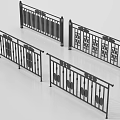Modern Decorative Metal Railings In Various Styles With Ornate Patterns And Sturdy Structure