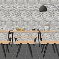 Wooden Outdoor Chairs With Table Set For Relaxing Garden Dining Space