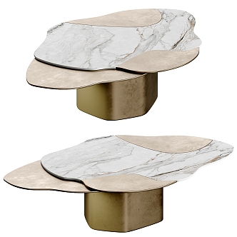 Light Luxury Alien Coffee Table 3d model