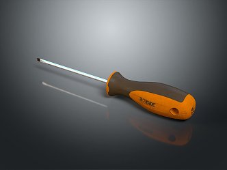 Screwdriver flat screwdriver Phillips screwdriver tool hardware tool processing tool 3d model