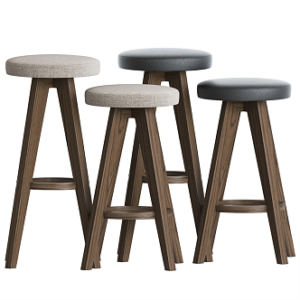 Bar stool 3d model