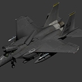 American F15 3d model