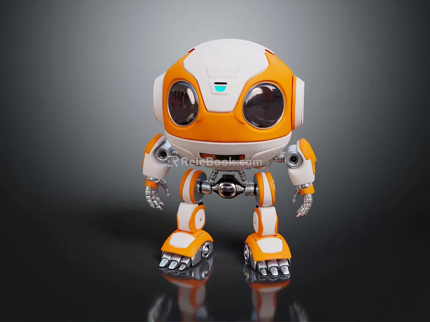 Modern Robot Pet Robot Pet Robot Assistant 3d model
