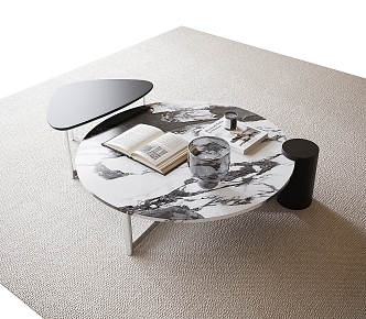 Modern Coffee Table Mother Coffee Table 3d model