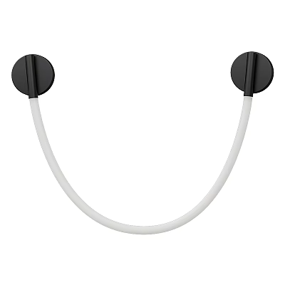 Modern simple arc wall lamp 3d model