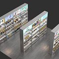 Illuminated Multi Tiered Display Shelves Showcasing Colorful Plush Toys And Stuffed Animal Designs