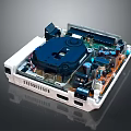 Modern game console home game console Nintendo game console vintage game console 3d model