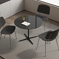 Modern Leisure Table and Chair Negotiation Table and Chair Coffee Table and Chair Signing Table and Chair 3d model