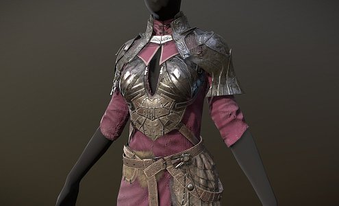 Medieval Fantasy Armor 3d model