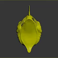 Realistic Shark Head 3D Model Showcasing Sharp Teeth Organs And Red Fur Accents 3d model