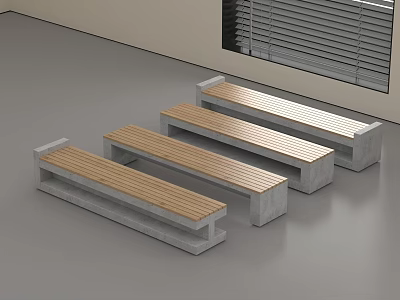 Modern New Chinese Landscape Seat Modern Seat 3d model