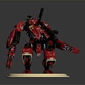 Mecha Warrior Transformers Titan Robot Mecha Soldier 3d model