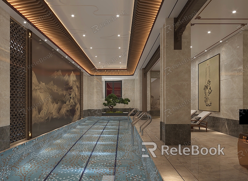 New Chinese Swimming Pool model