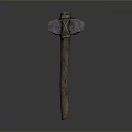 Tomahawk Axe Wooden Axe Handle Axe Mountain Axe Chopping Wood Axe Chopping Wood Axe Magic Axe 3d model
