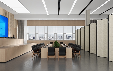 Conference Room 3d model