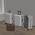 Modern Suitcase 3d model