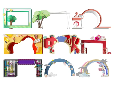Gate 3d model