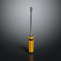 Screwdriver flat screwdriver Phillips screwdriver tool hardware tool processing tool 3d model