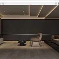 Luxurious Modern Home Theater Interior Design With Comfortable Seating And Ambient Lighting