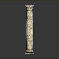 Columns Stone Columns Stone Columns Old Columns Roman Columns Roman Columns Classical Columns Greek Columns 3d model