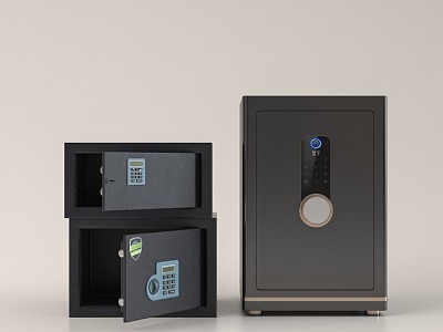 Modern Safe 3d model