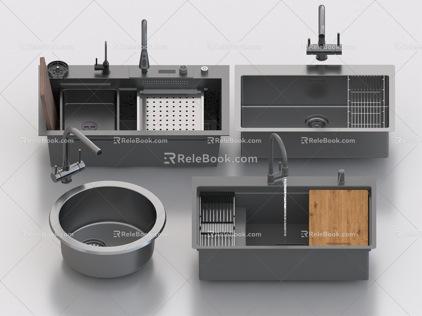 Sink stainless steel sink sink sink sink sink sink sink sink sink sink sink 3d model