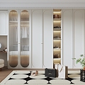 French wardrobe 3d model