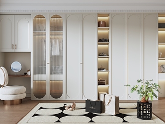 French wardrobe 3d model