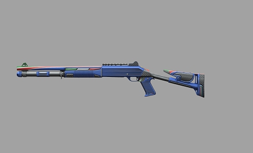 Automatic Rifle Children's Toy Rifle 3d model