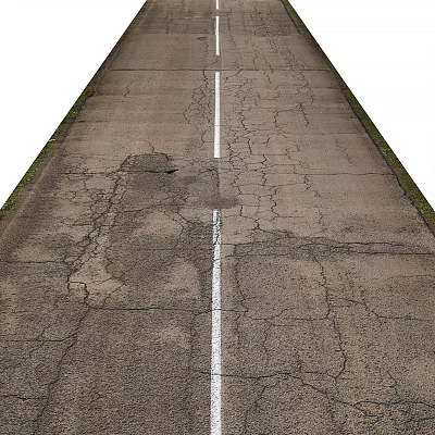 Modern Road 3d model