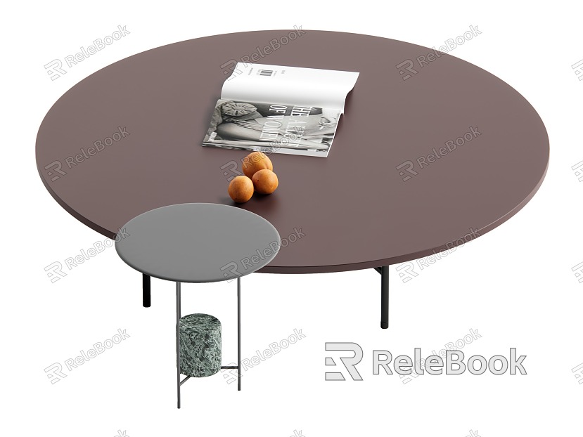 Modern coffee table model