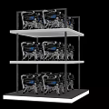 Shanghai Santian Refrigeration Equipment Display Shelves Featuring Engineering Motors Heavy Machinery Classic Series Products