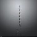 Hardware Tools Metal Chain With Connected Rings And Sturdy Hook For Industrial Applications
