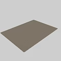 Light Brown Square Carpet With Interwoven Square Pattern And Simple Design