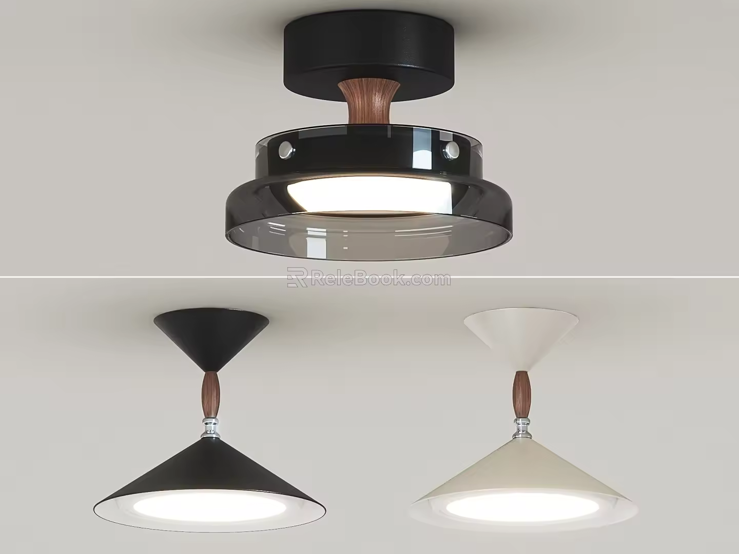 Middle Ages Ceiling Lamp Bauhaus Ceiling Lamp Retro Ceiling Lamp Aisle Ceiling Lamp Entrance Ceiling Lamp 3d model