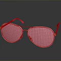Elegant Luxury Sunglasses With Pink Lenses Gold Frame And Stylish Design
